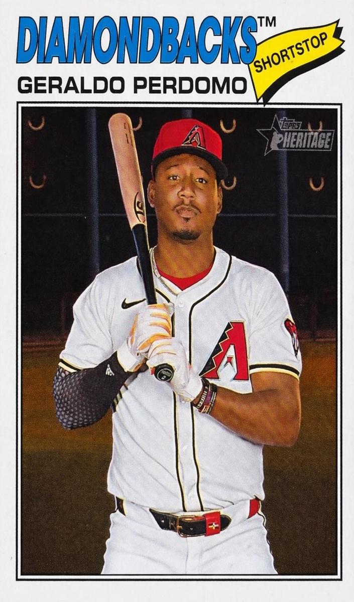 2026 Topps Heritage Baseball Geraldo Perdomo #216