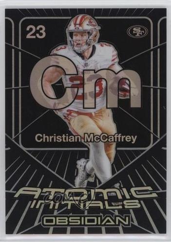 2024 Panini Obsidian Football Christian McCaffrey #4