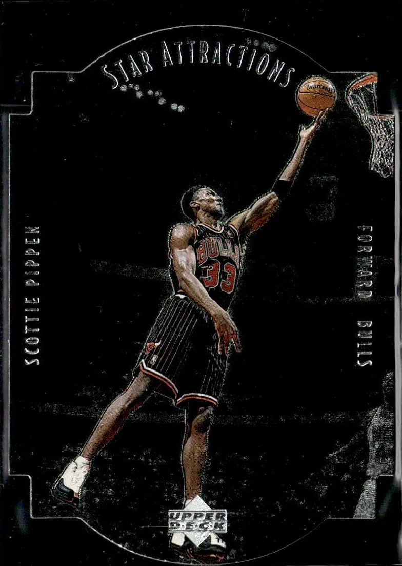 1997 Upper Deck Collector's Choice Basketball Scottie Pippen #SA19