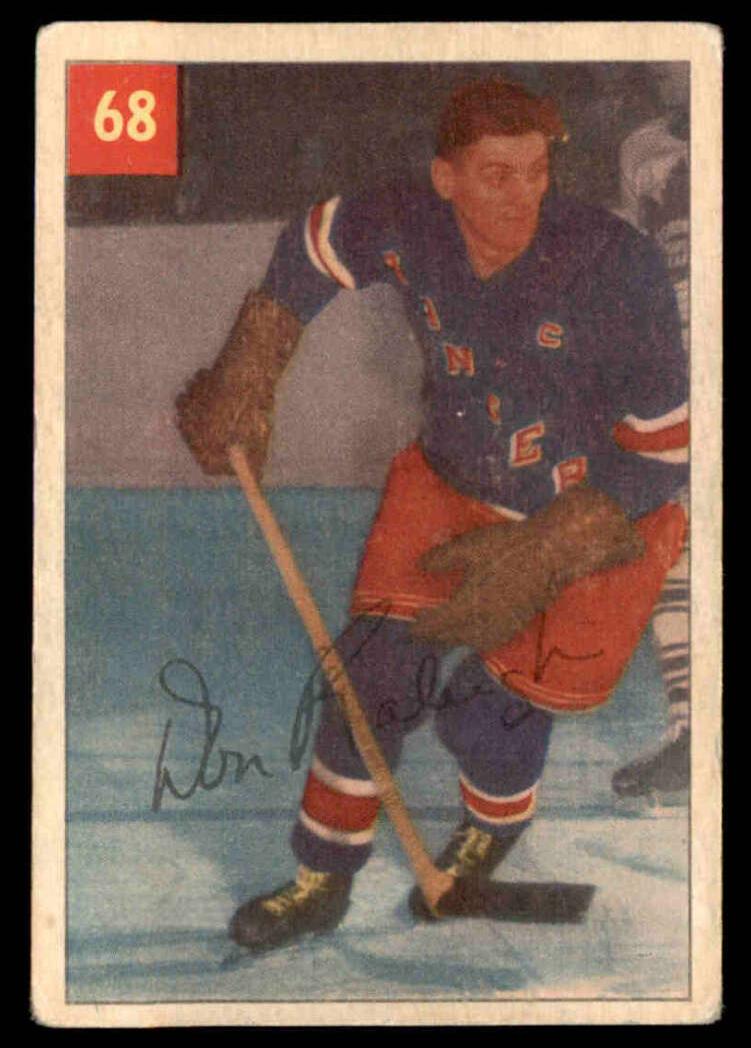 1954 Parkhurst Hockey Don Raleigh #68