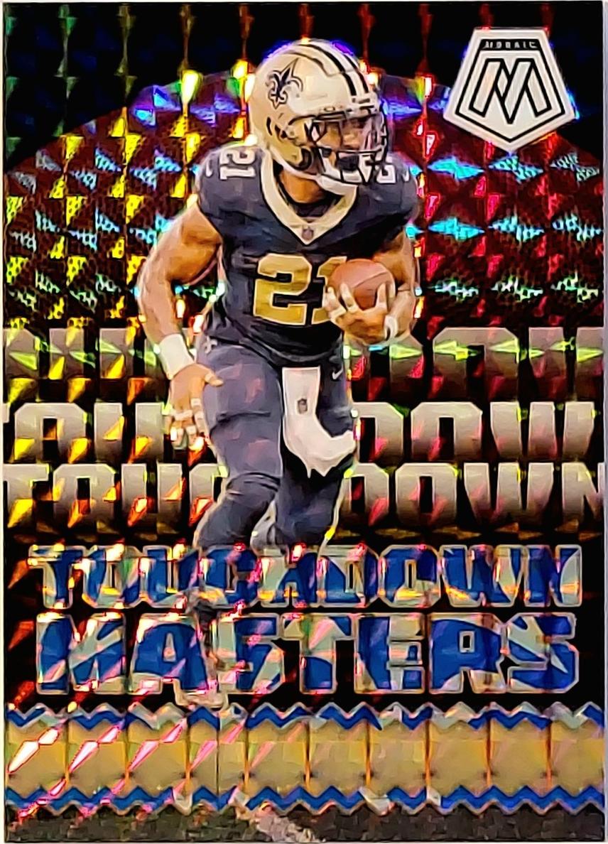 2024 Panini Mosaic Football Reactive Blue Jamaal Williams #TM-JWS