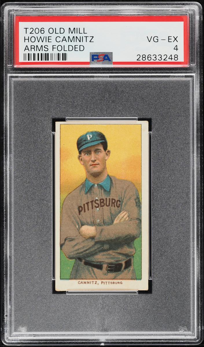 1909-11 T206 Baseball Arms Folded Howie Camnitz #NNO PSA 4