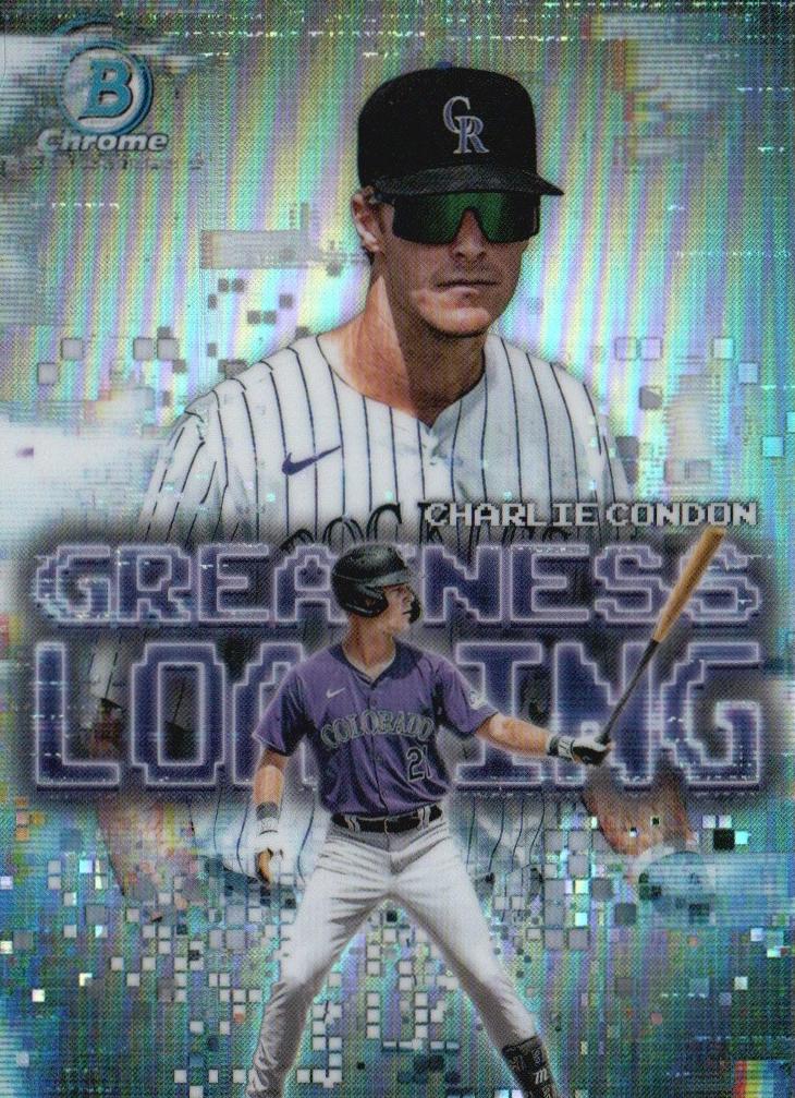2025 Bowman Baseball Charlie Condon #GL-7 PSA 9