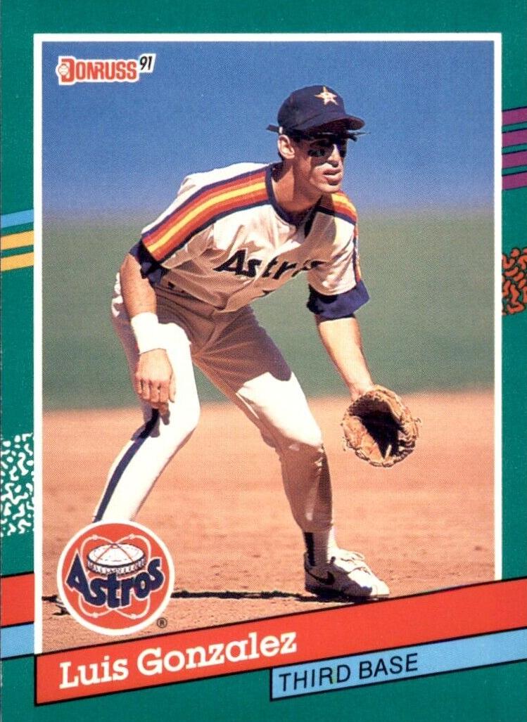 1991 Donruss Baseball Luis Gonzalez #690