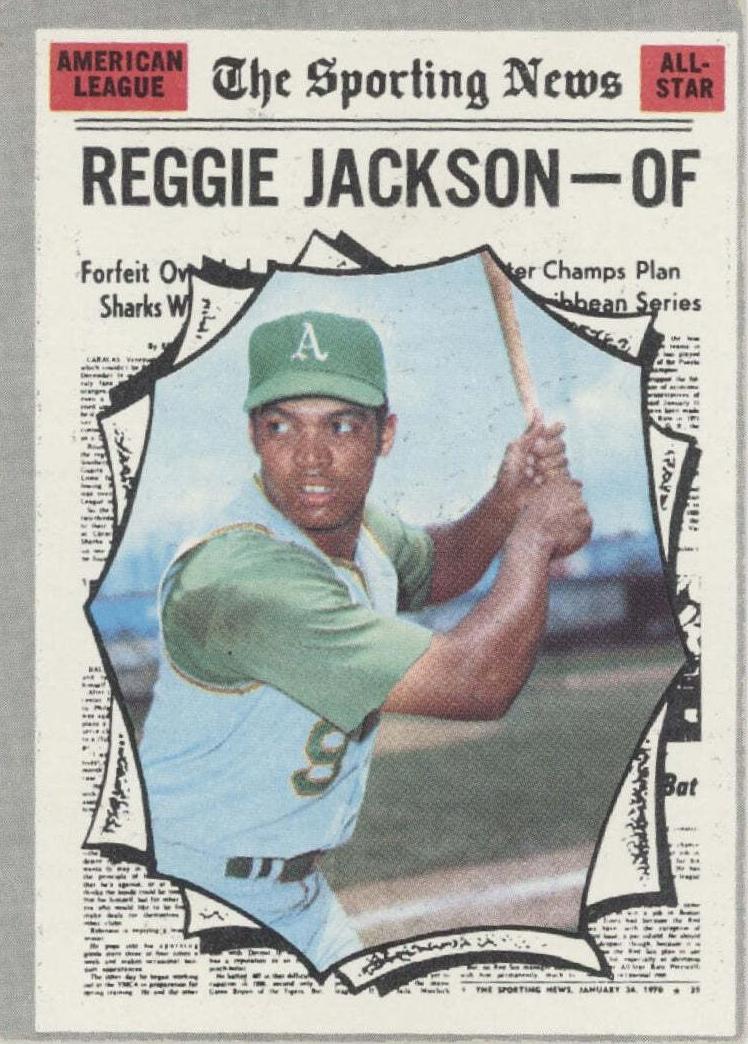 1970 Topps Baseball Reggie Jackson #459 RAW Ungraded