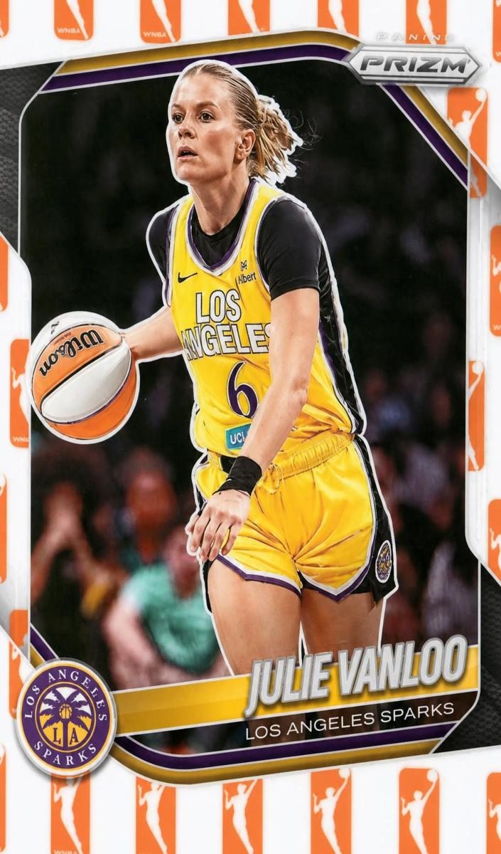2025 Panini Prizm WNBA Basketball WNBA Logo Julie Vanloo #132