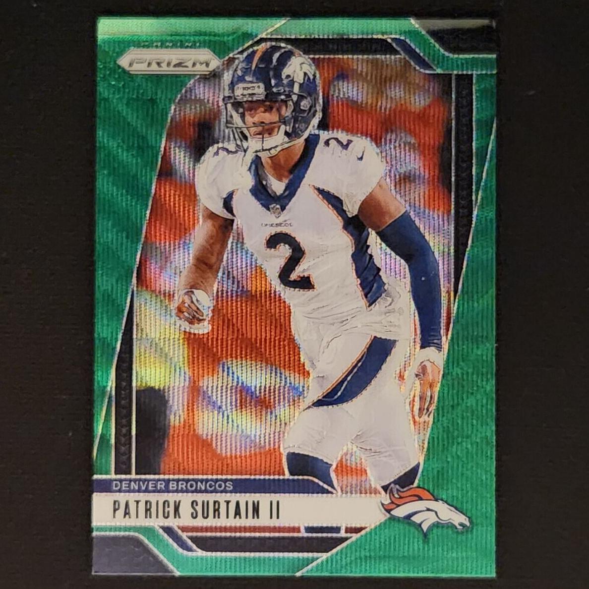 2024 Panini Prizm Football Green Wave Patrick Surtain II #87