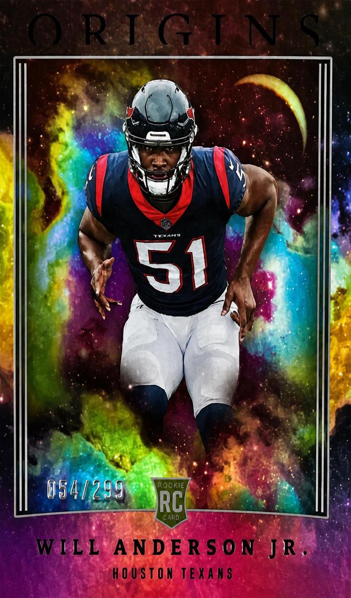 2023 Panini Origins Football Holo Red Will Anderson Jr. #104