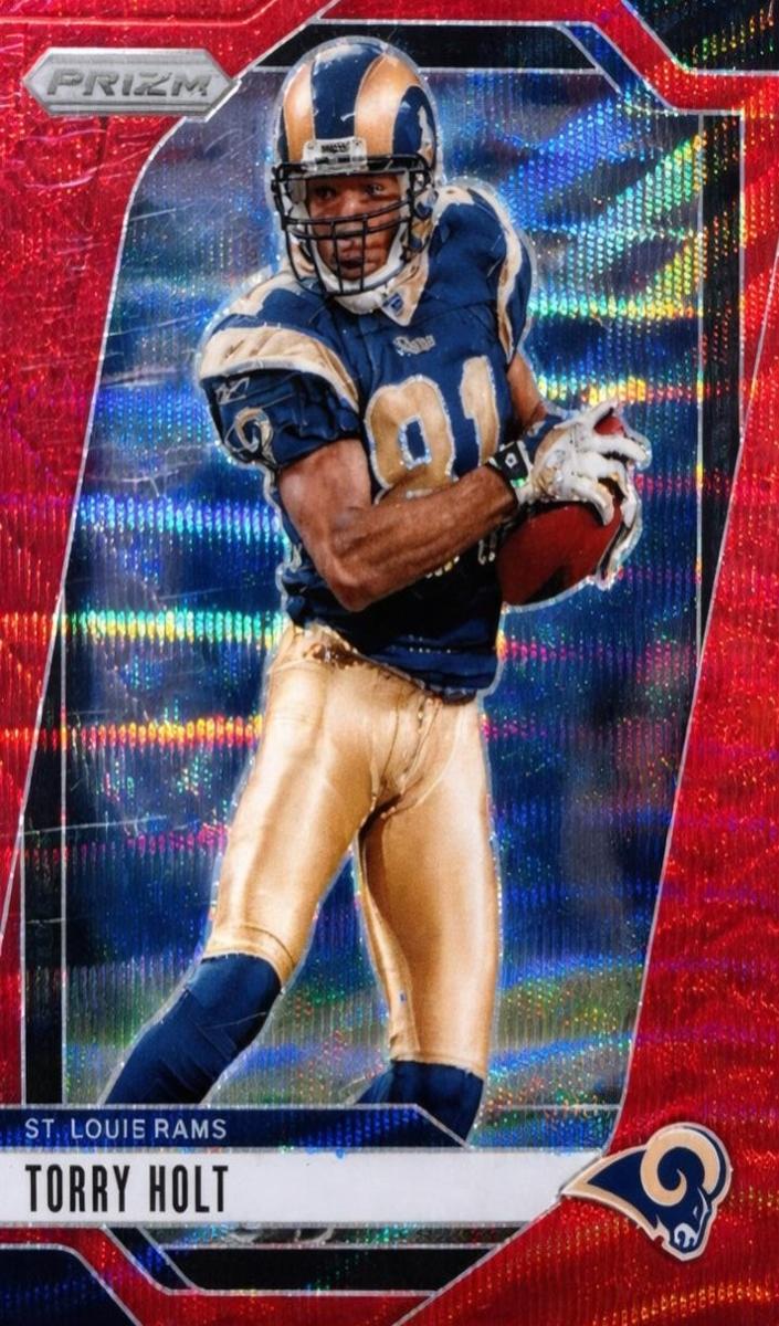 2024 Panini Prizm Football Red Wave Torry Holt #300