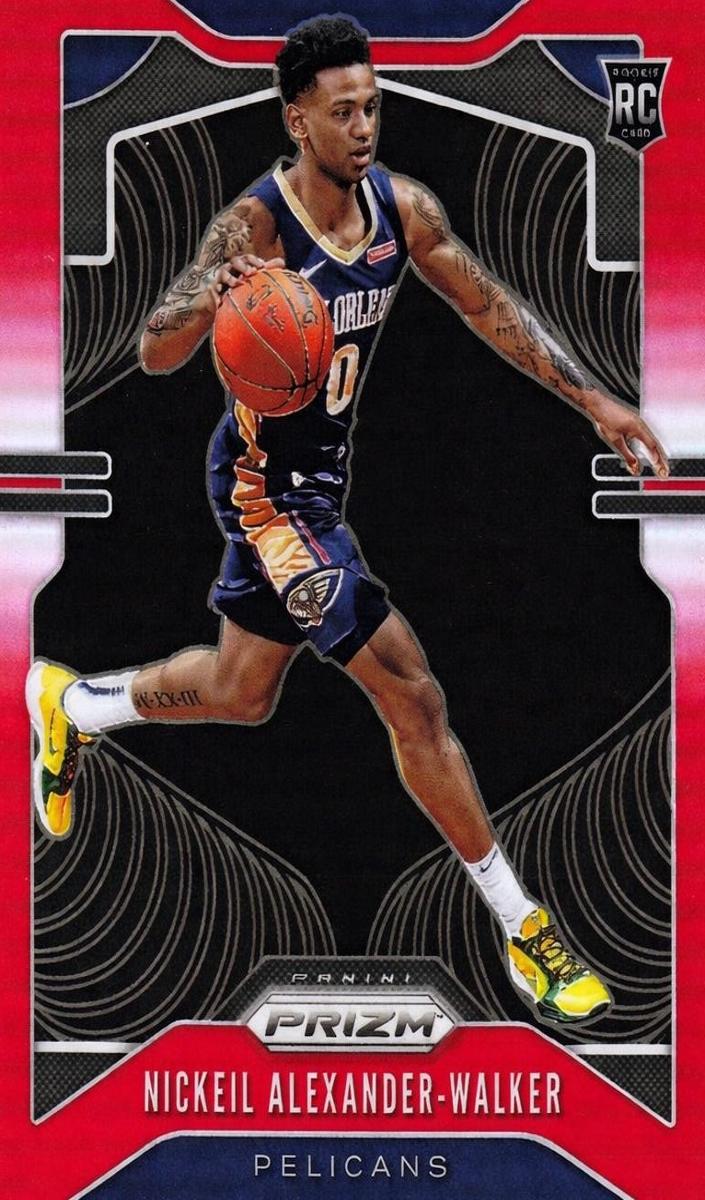 2019 Panini Prizm Basketball Prizm Red Nickeil Alexander-Walker #263
