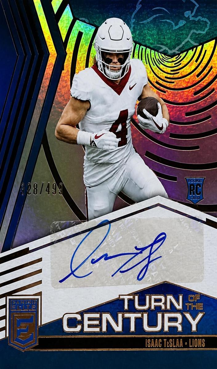 2025 Donruss Elite Football Isaac TeSlaa #TOC-ITA