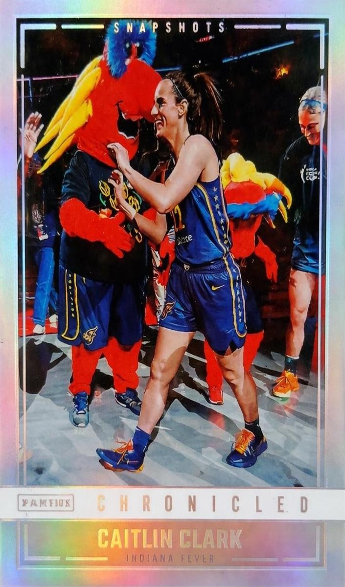 2025 Panini Caitlin Clark Chronicled Basketball Holo Caitlin Clark #92 PSA 10
