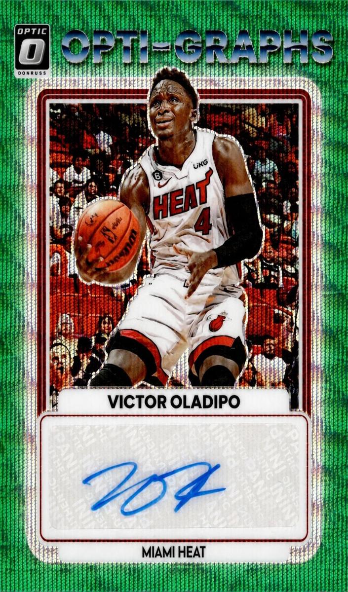 2022 Donruss Optic Basketball Green Wave Victor Oladipo #OG-VOD
