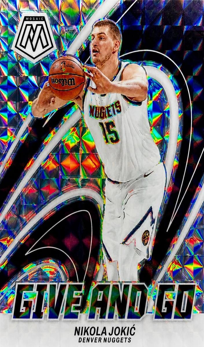 2023 Panini Mosaic Basketball Nikola Jokic #6
