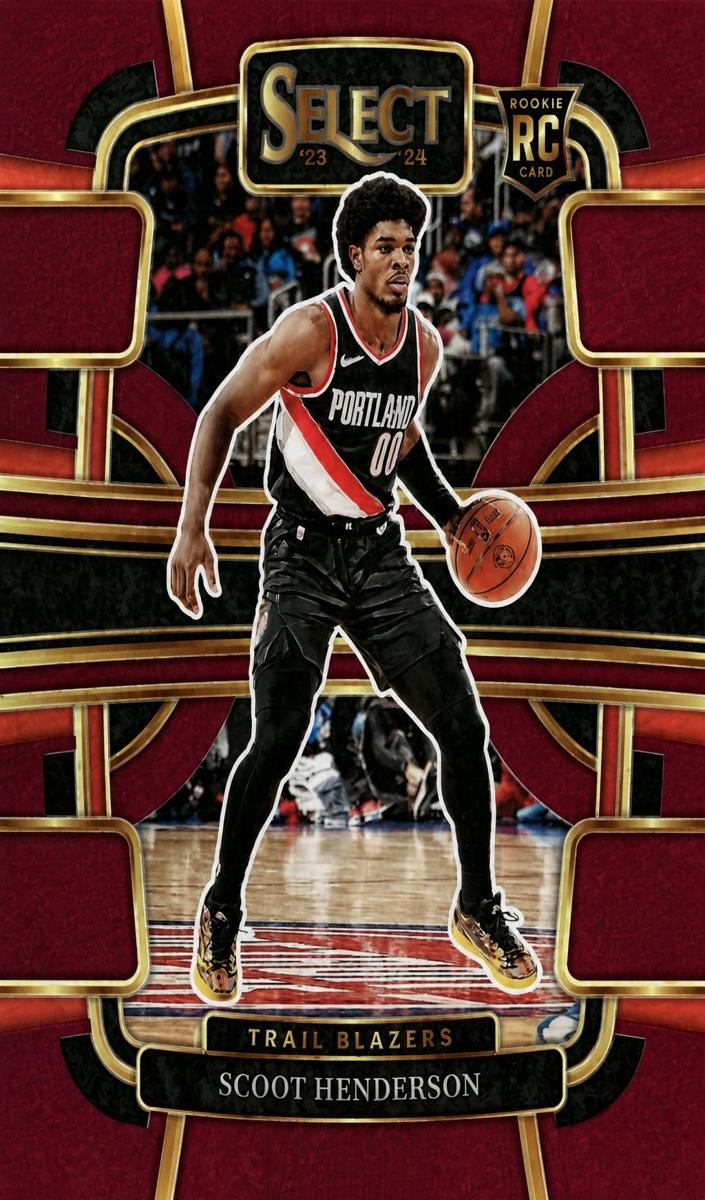 2023 Panini Select Basketball Maroon Scoot Henderson #77 PSA 10