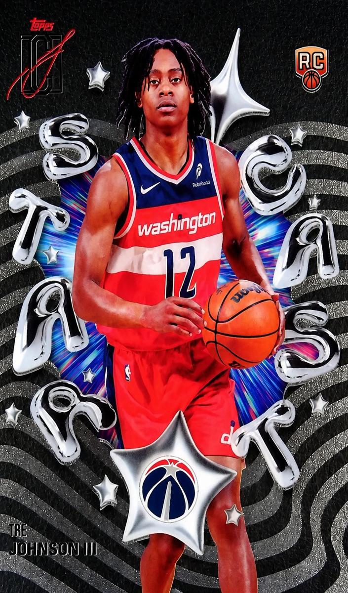 2025 Topps Signature Class Basketball Tre Johnson III #SC-25