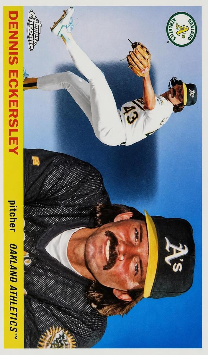 2025 Topps Chrome Platinum Baseball Dennis Eckersley #382