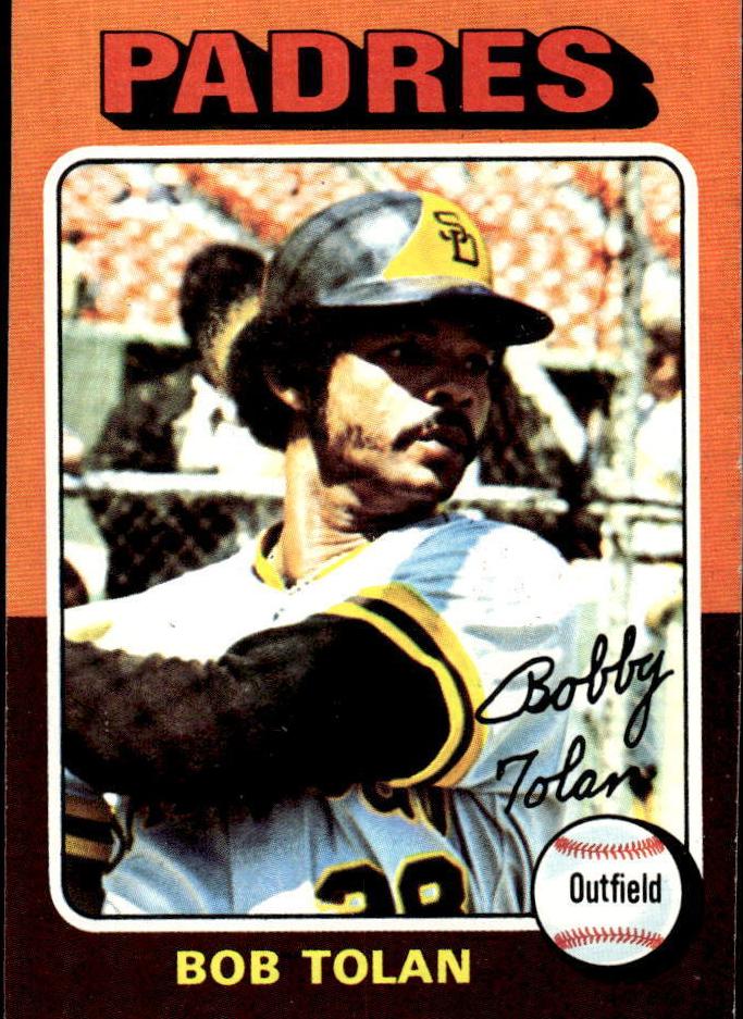 1975 Topps Mini Baseball Bob Tolan #402