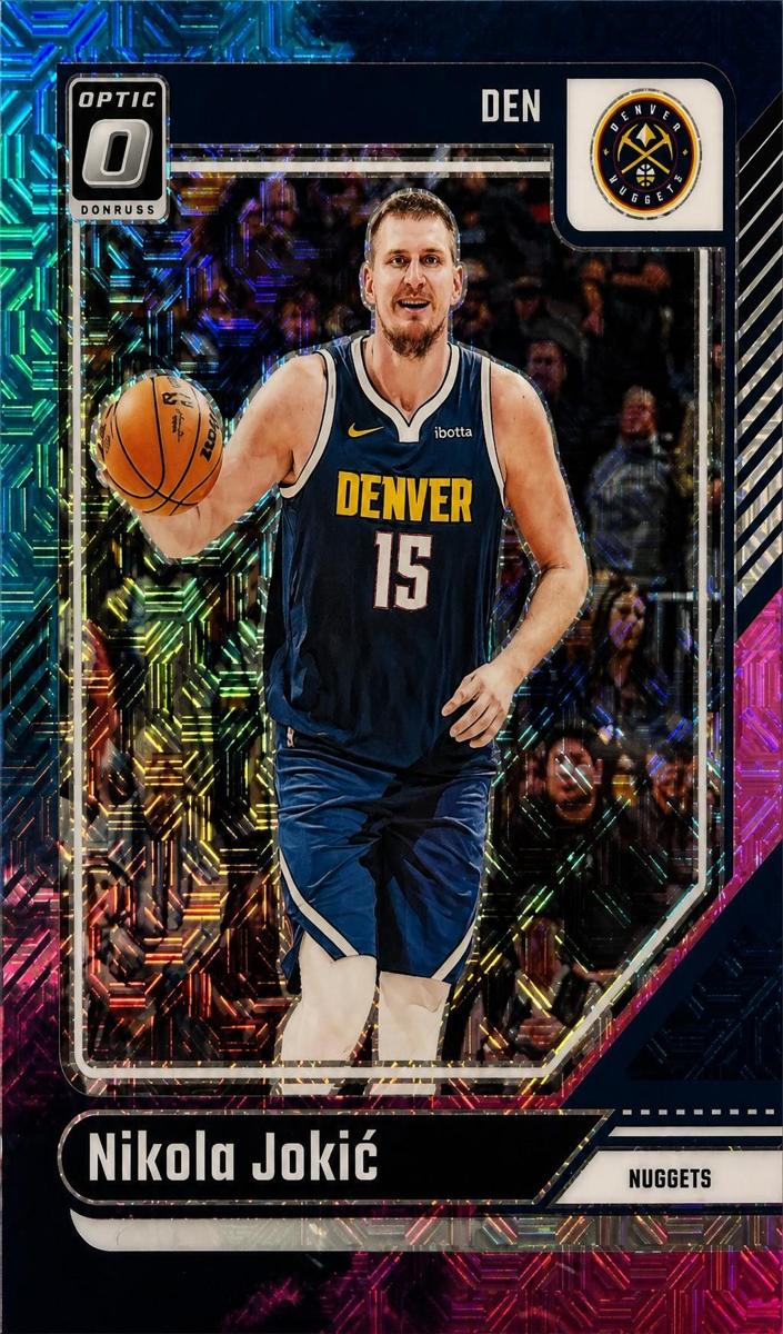 2024 Donruss Optic Basketball Choice Nebula Nikola Jokic #100