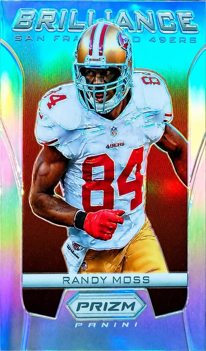 2012 Panini Prizm Football Silver Randy Moss #19
