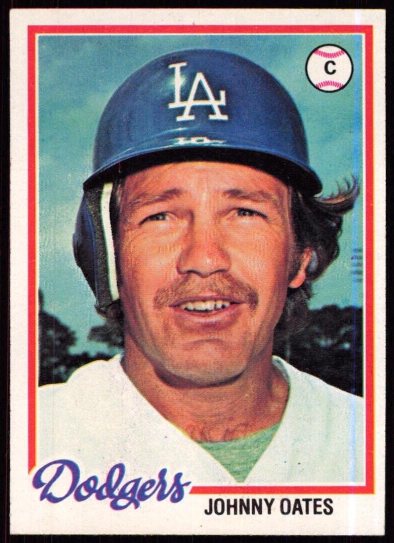1978 Topps Baseball Johnny Oates #508