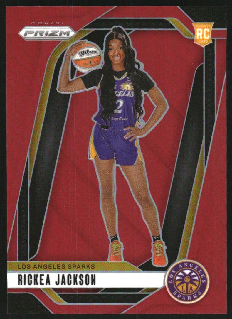 2024 Panini Prizm WNBA Basketball Red Rickea Jackson #144