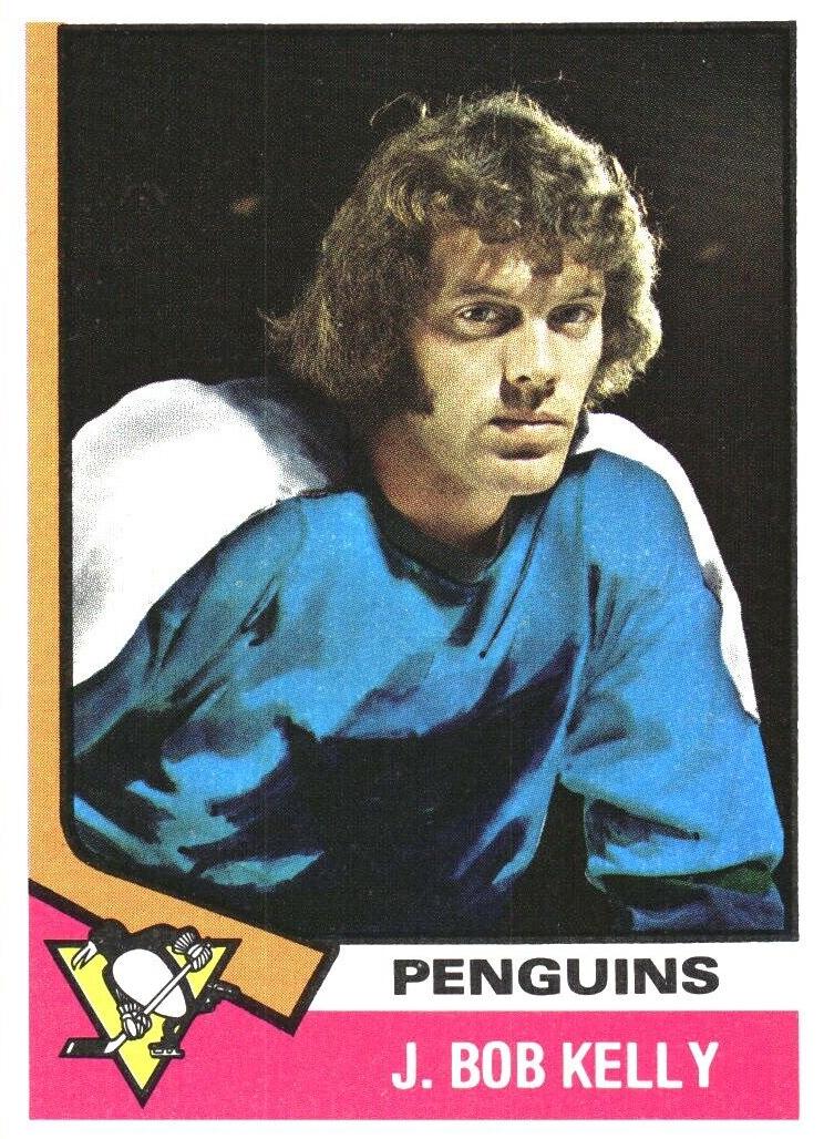 1974 Topps Hockey J. Bob Kelly #143 PSA 9