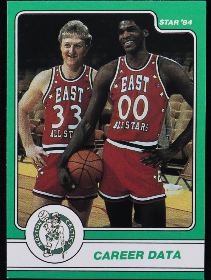1984 Star Basketball Career Data Larry Bird #16 PSA 8.5