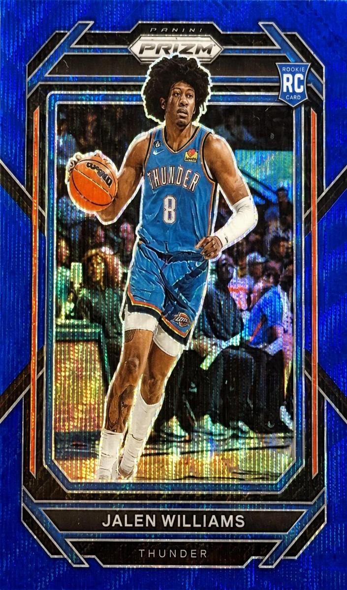 2022 Panini Prizm Basketball Blue Wave Jalen Williams #246