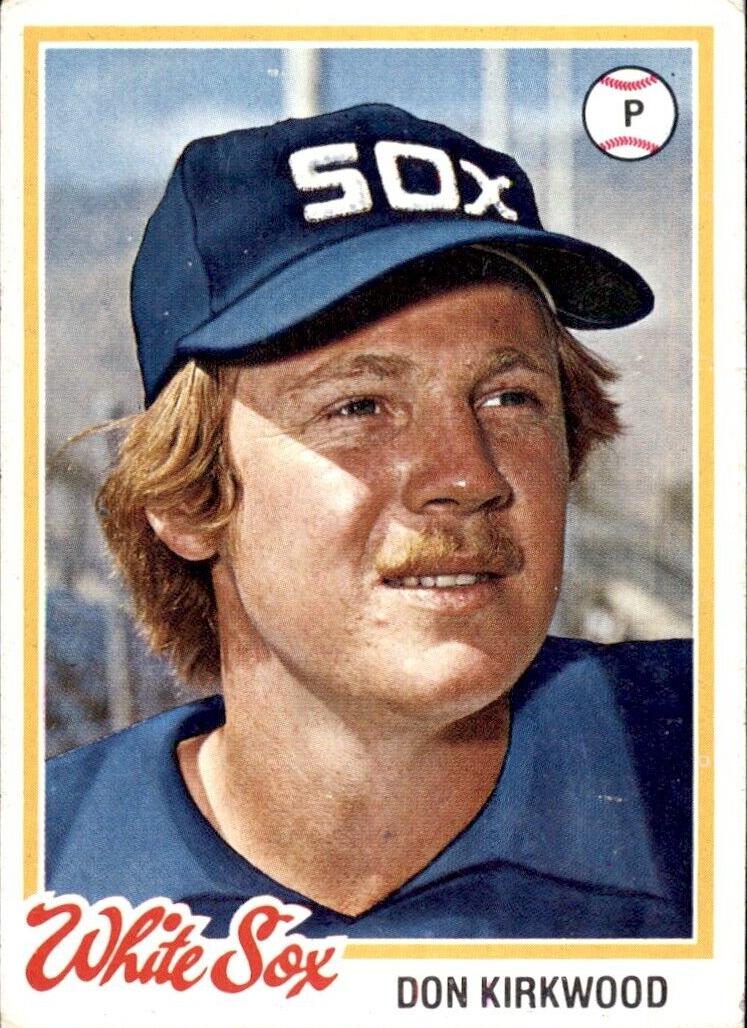 1978 Topps Baseball Don Kirkwood #251 PSA 8.5