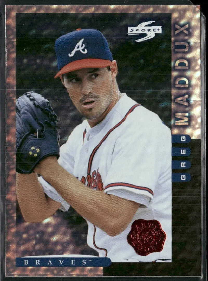 1998 Score Baseball Artist's Proof Greg Maddux #PP115