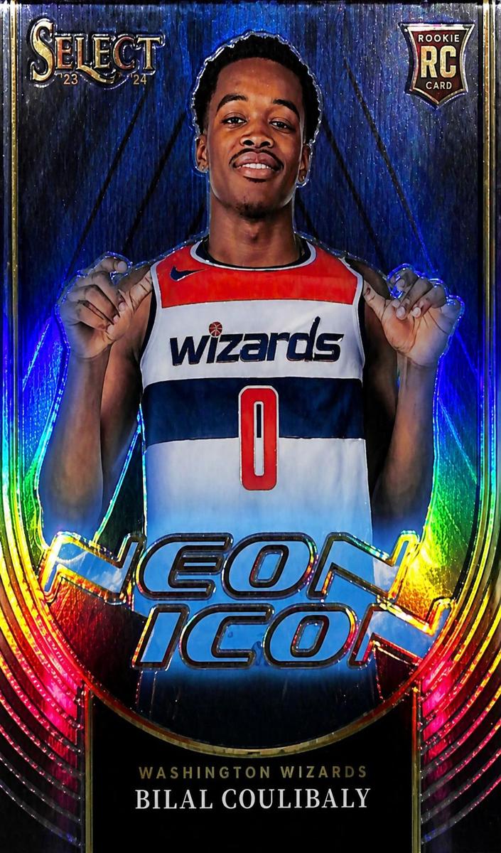 2023 Panini Select Basketball Silver Bilal Coulibaly #9 PSA 9
