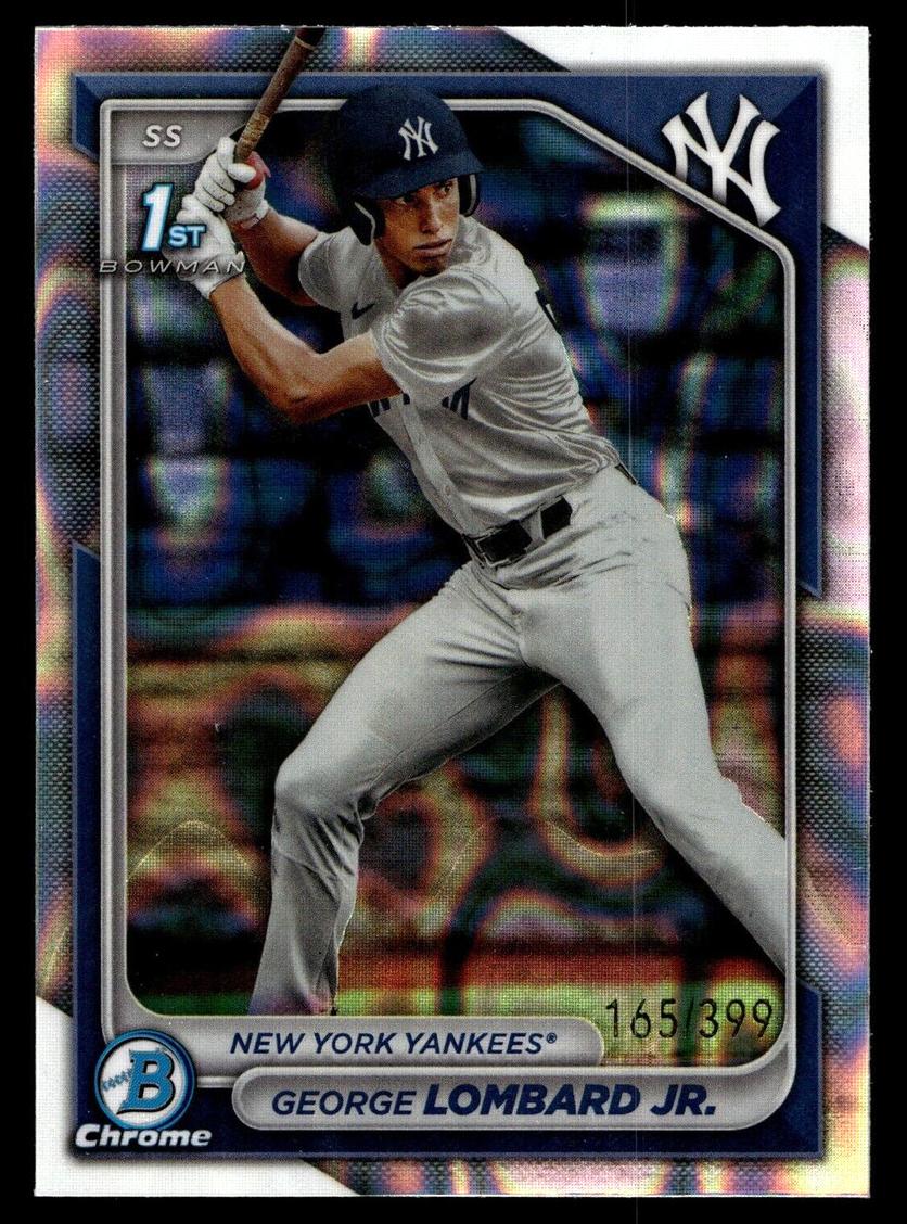 2024 Bowman Chrome Prospects Baseball Lava George Lombard Jr. #BCP-79 PSA 10