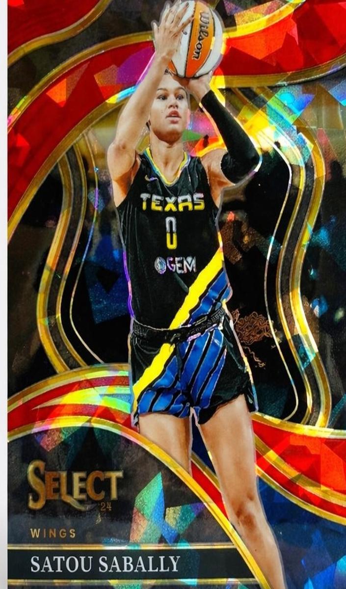 2024 Panini Select WNBA Basketball Red Ice Satou Sabally #226