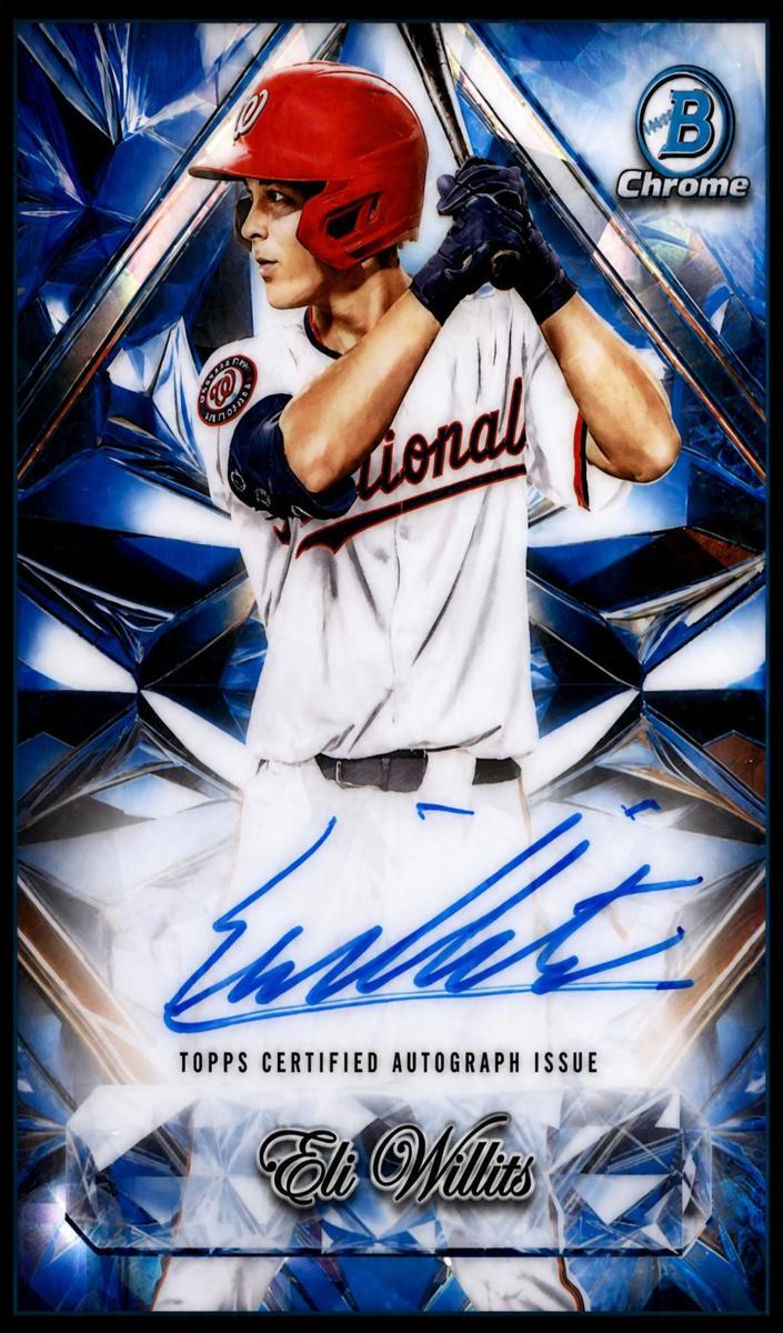 2025 Bowman Draft Sapphire Baseball Eli Willits #SSA-EW