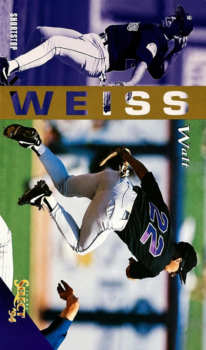 1994 Select Baseball Walt Weiss #127