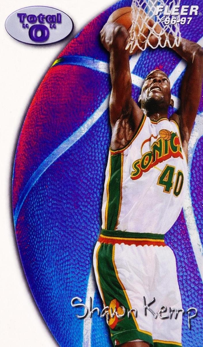 1996 Fleer Basketball Shawn Kemp #5