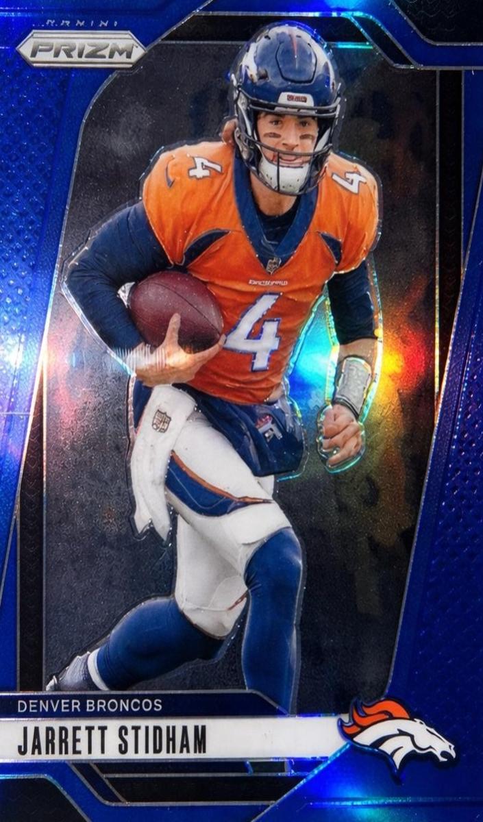 2024 Panini Prizm Football Blue Jarrett Stidham #83