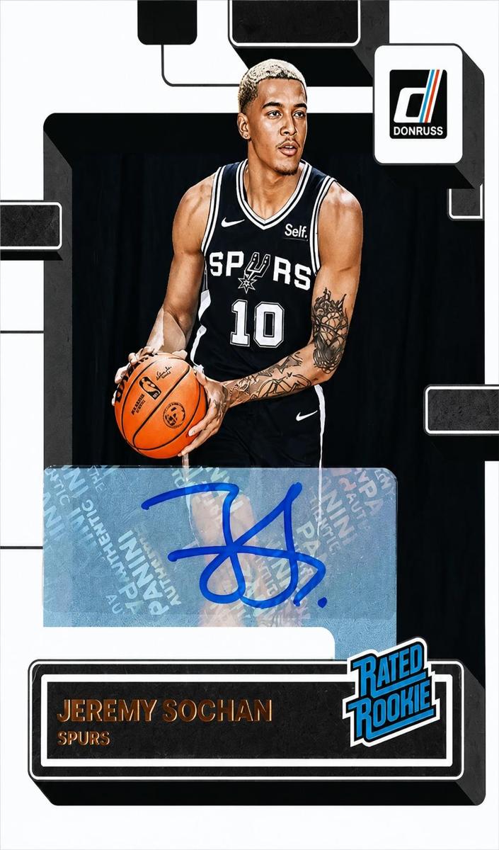 2022 Panini Donruss Basketball Jeremy Sochan #209