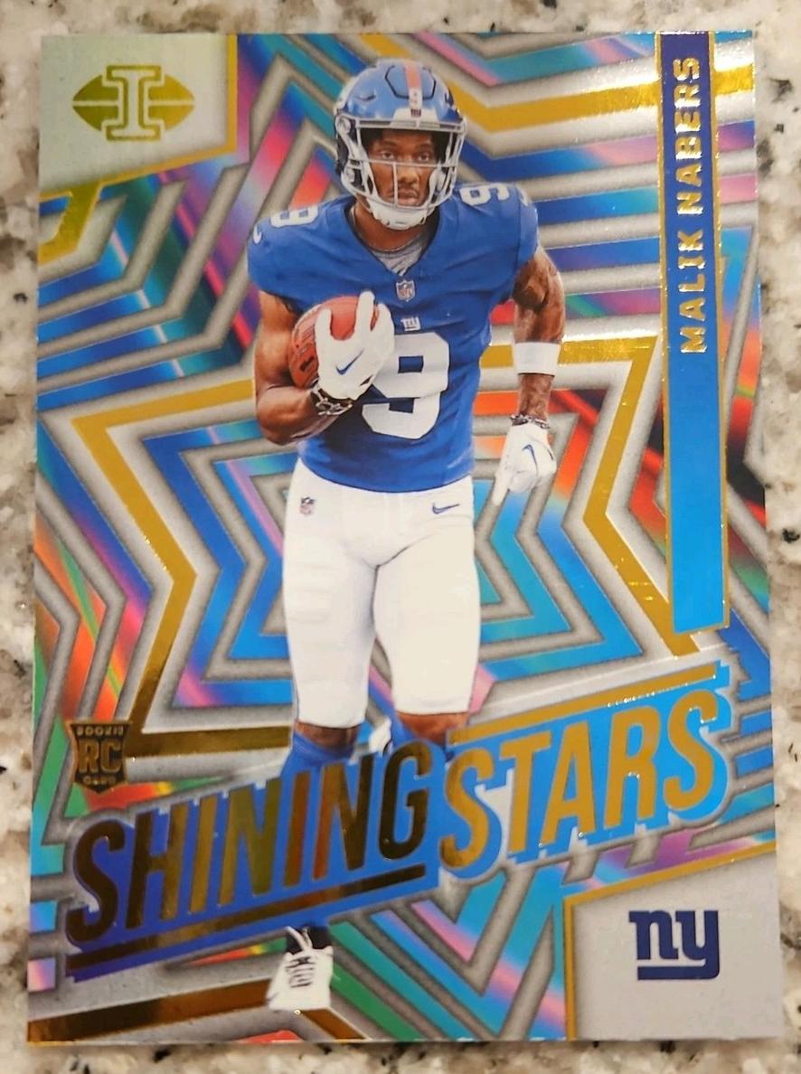 2024 Panini Illusions Football Malik Nabers #5 PSA 10
