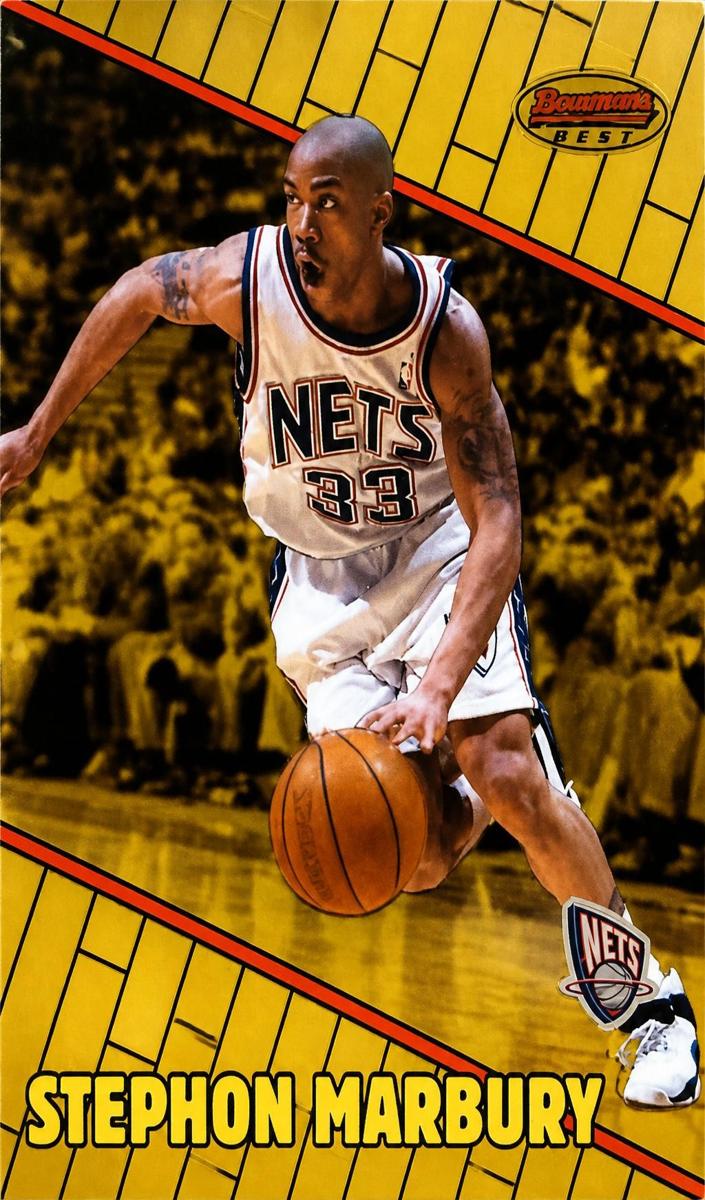 1999 Bowman's Best Basketball Stephon Marbury #5