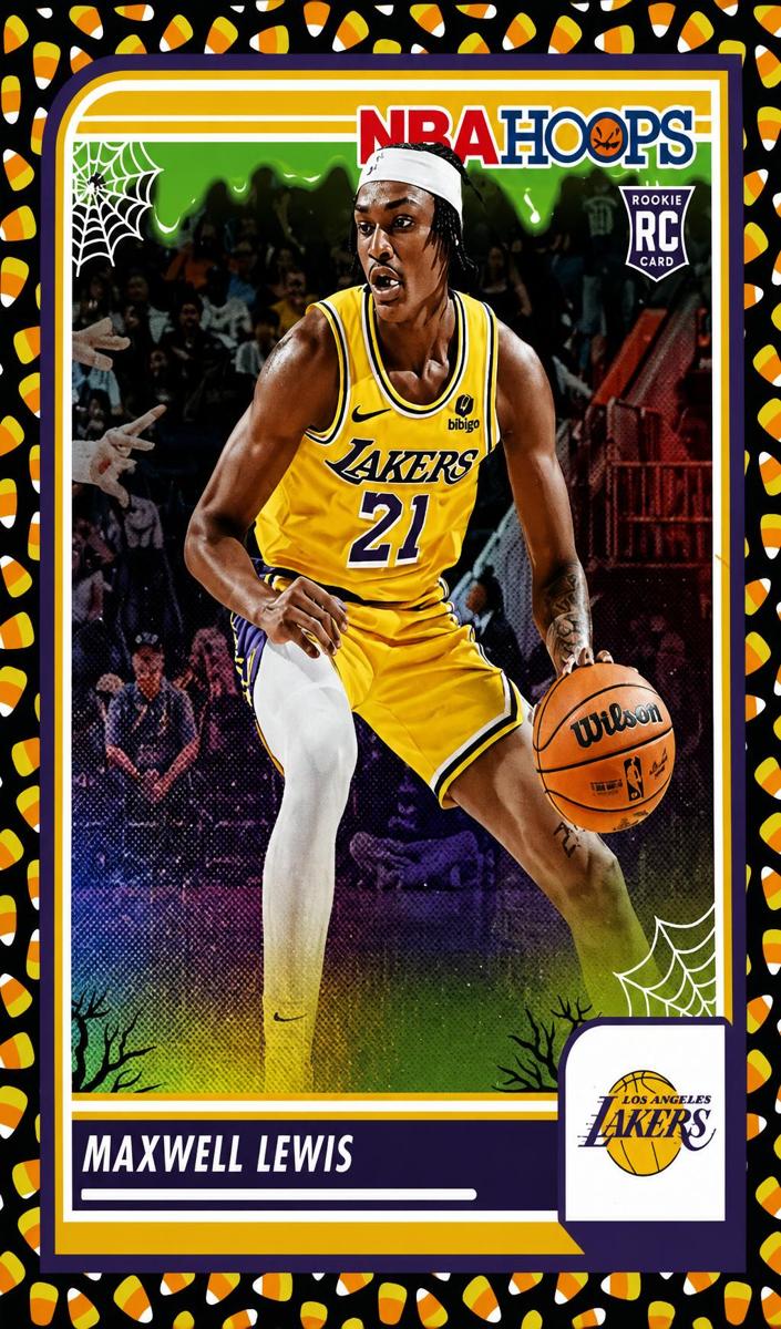 2023 Panini Haunted Hoops Basketball Holo Candy Maxwell Lewis #56