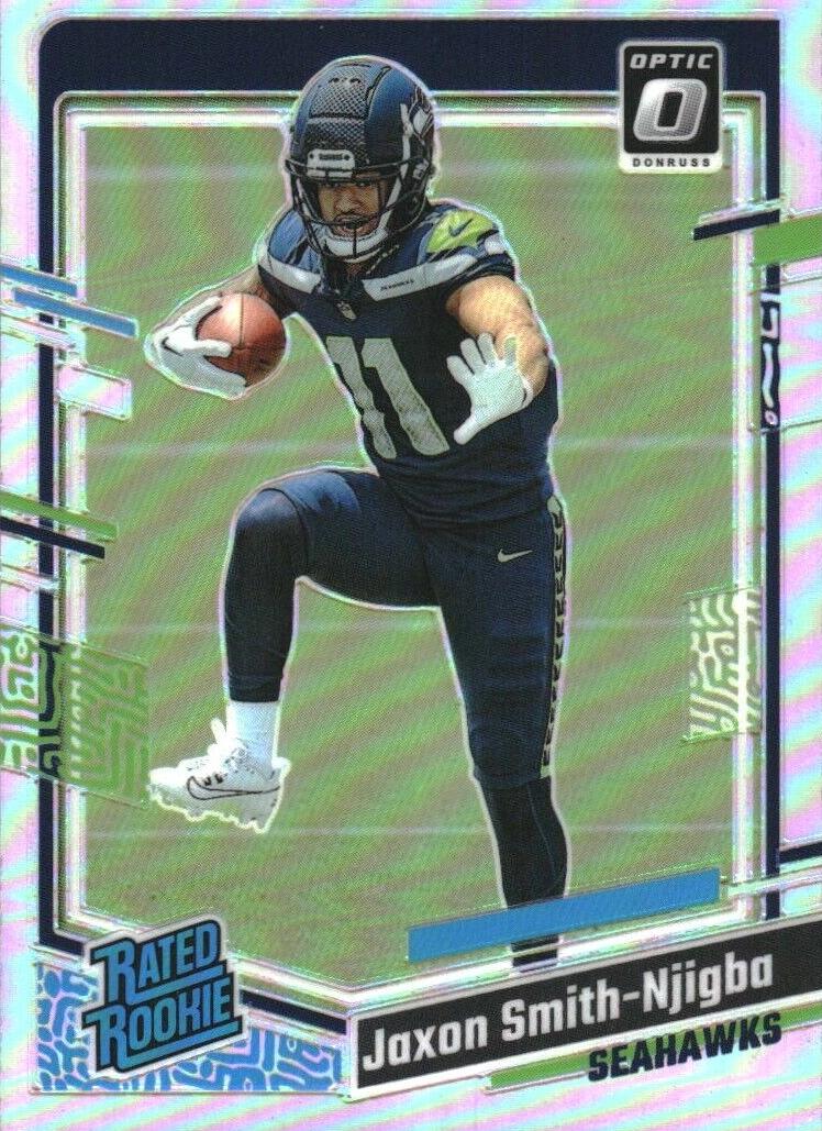 2023 Donruss Optic Football Holo Jaxon Smith-Njigba #293 PSA 10