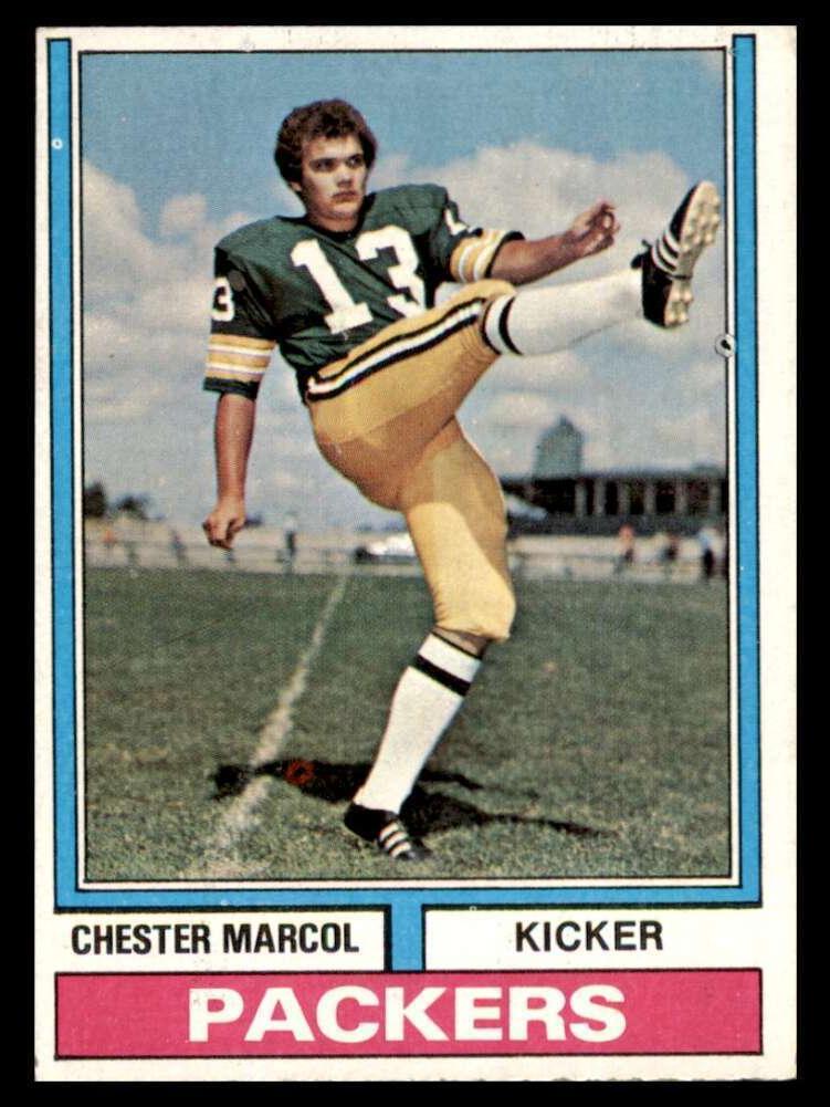 1974 Topps Football Chester Marcol #450
