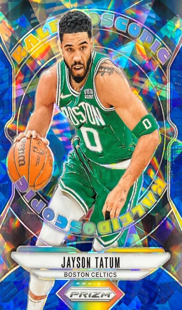 2024 Panini Prizm Basketball Blue Ice Jayson Tatum #8