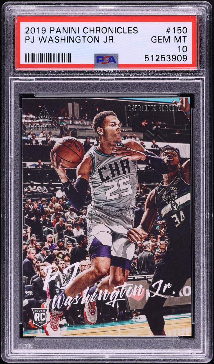 2019 Panini Chronicles Basketball PJ Washington Jr. #150 PSA 9