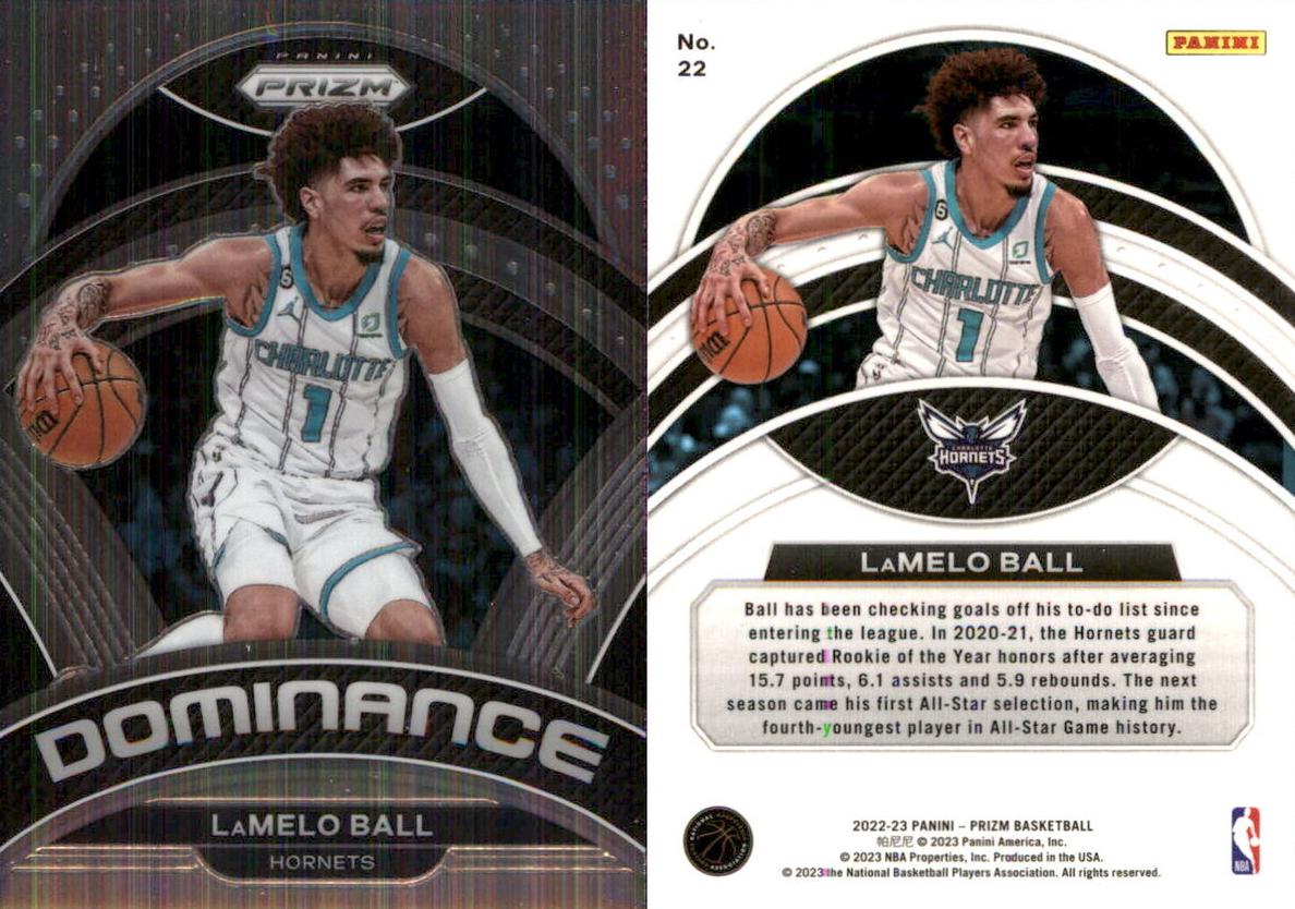 2022 Panini Prizm Basketball LaMelo Ball #22