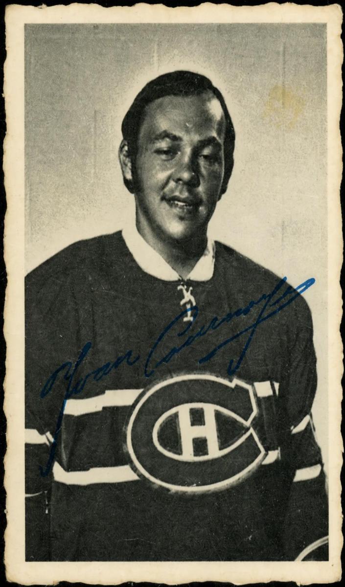 1970 O-Pee-Chee Deckle Edge Hockey Yvon Cournoyer #23 PSA 6