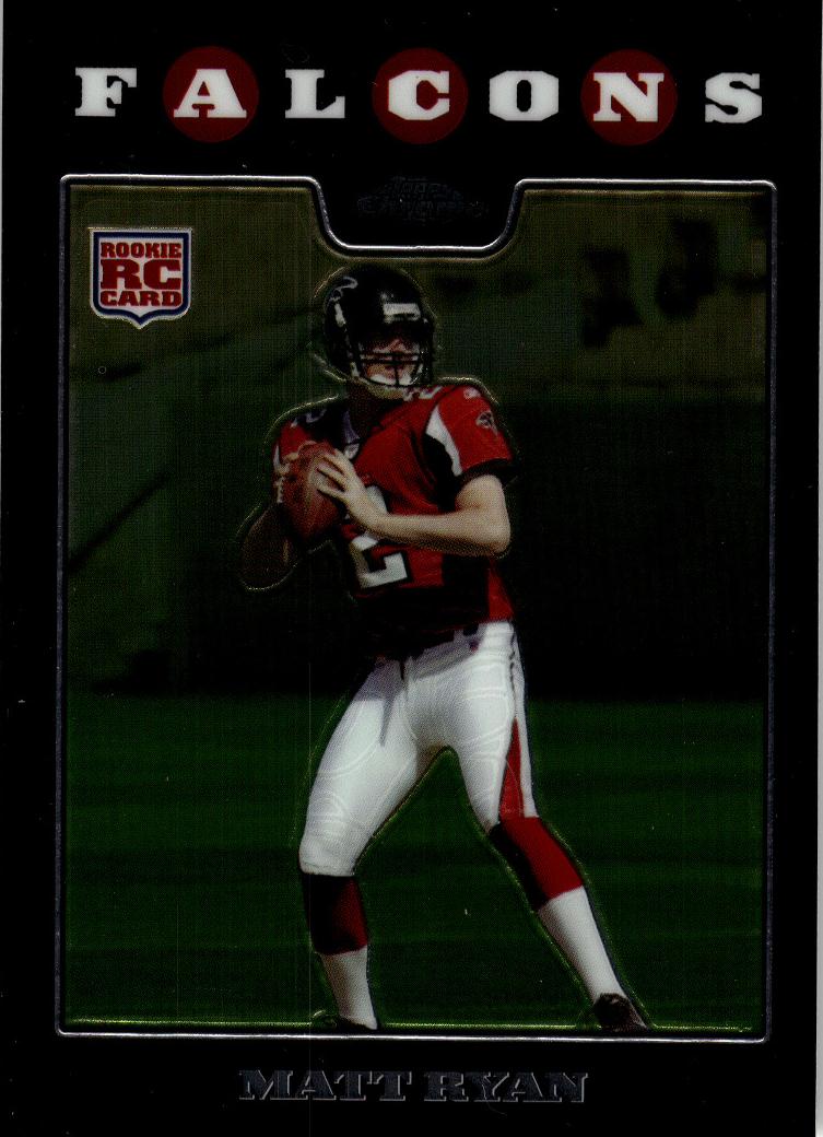 2008 Topps Chrome Football Matt Ryan #TC166 PSA 9