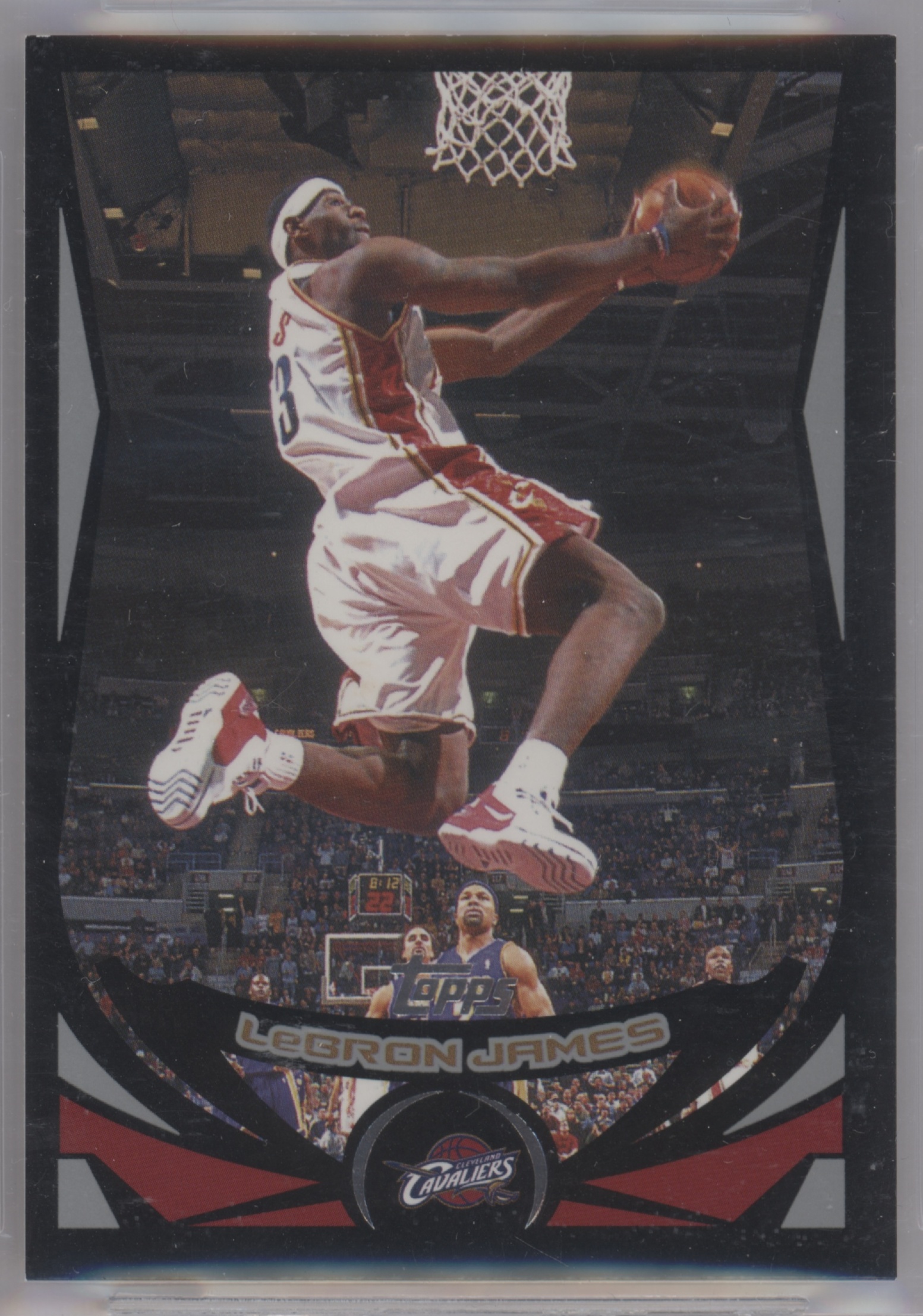 2004 Topps Basketball Black LeBron James #23